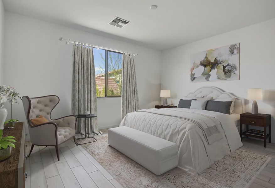 Virtually Staged Primary Bed - 7 of 33 Virtually Staged Primary Bed - 7 of 33