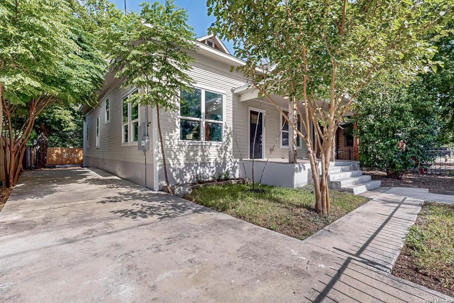 Exterior details and patio area of a home in , San Antonio (Image 28). Exterior details and patio area of a home in , San Antonio (Image 28).