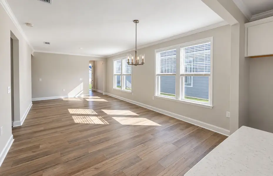 Spacious, unfurnished interior of a new home in Del Webb Wilmington at Mallory Creek, Leland (Image 20).