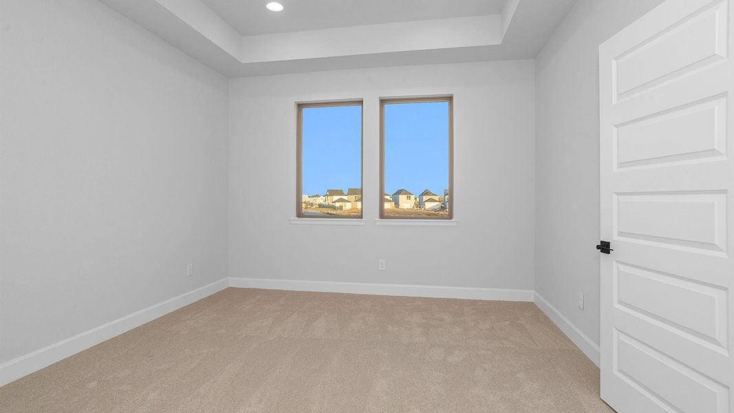 Spacious, unfurnished interior of a new home in Austin Point 60', Richmond (Image 9).