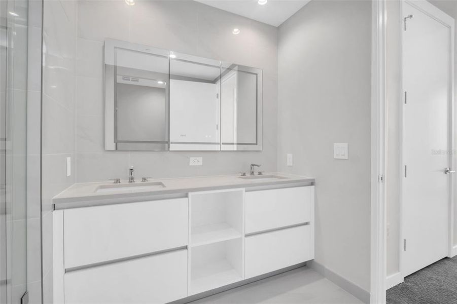 Furnished interior view inside a new home in , St. Petersburg (Image 16).