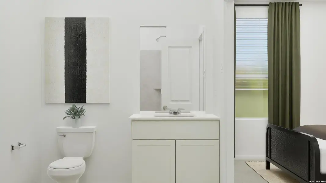 Furnished interior view inside a new home in Steelwood Trails, Marion (Image 16).