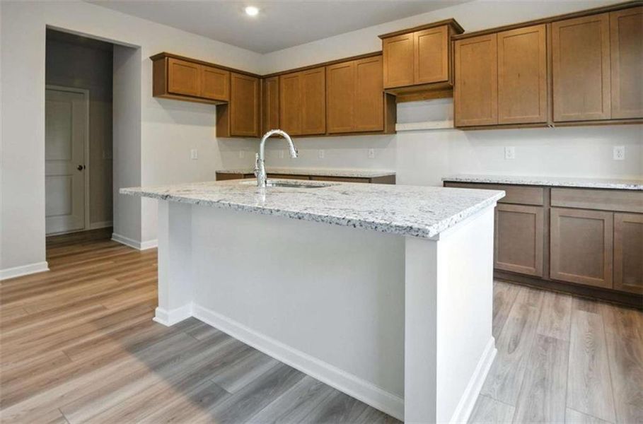 Furnished interior view inside a new home in Creekside Landing, Dallas (Image 12).