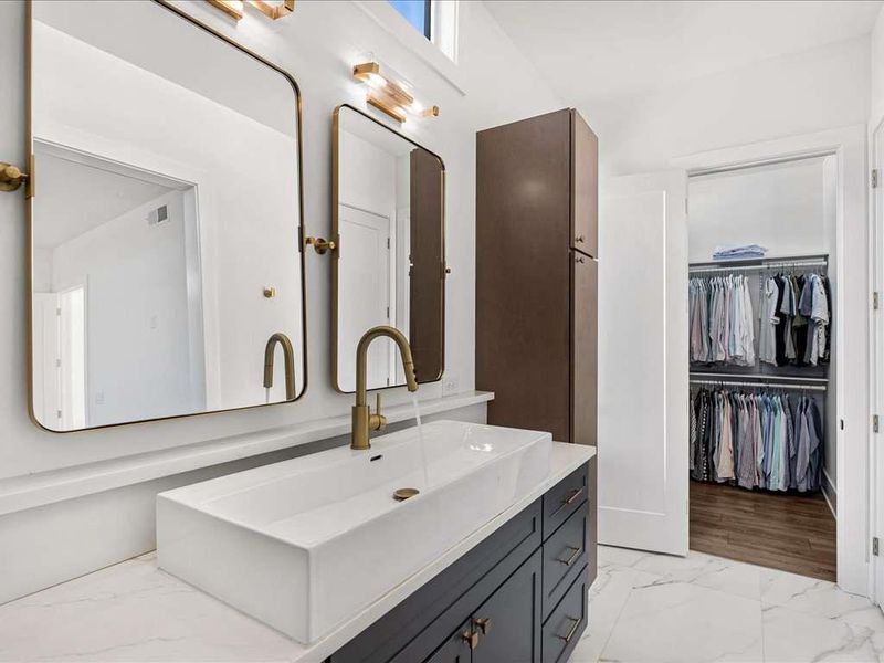 Furnished interior view inside a new home in , Canton (Image 16).