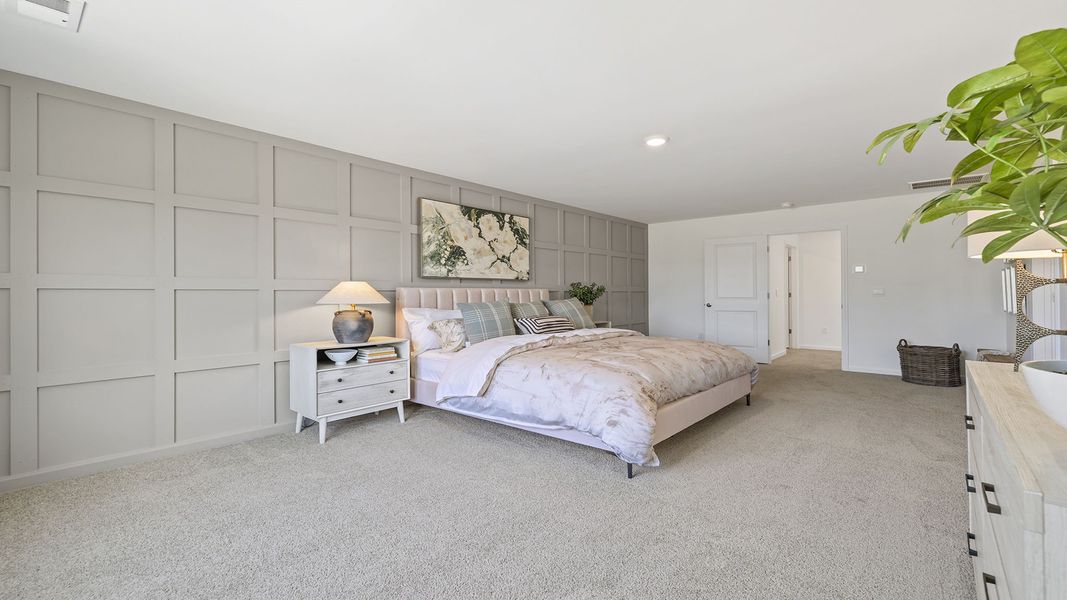 Furnished interior view inside a new home in Spring Ridge, Anderson (Image 31).