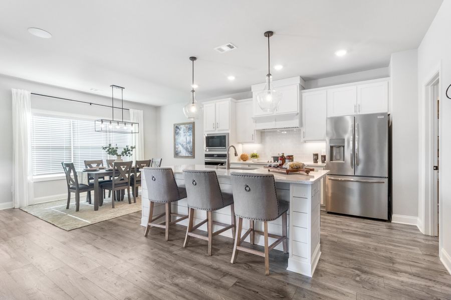 Furnished interior view inside a new home in Ridge Pointe, Athens (Image 6).