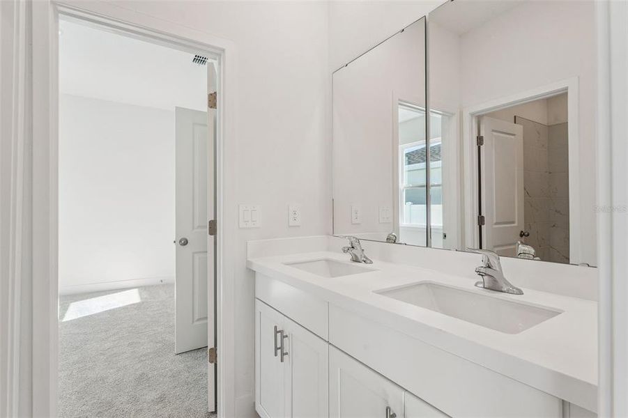 Furnished interior view inside a new home in Eden Crest, Apopka (Image 9).
