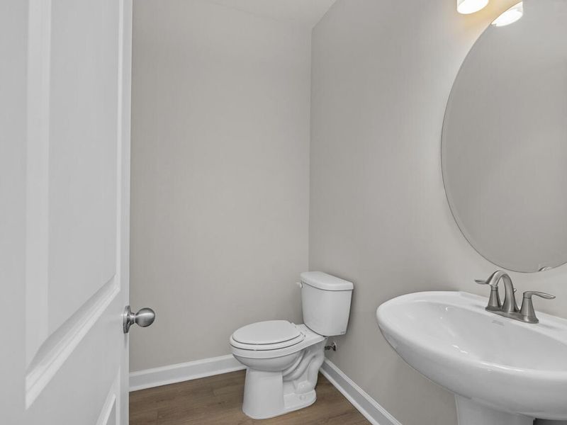 Furnished interior view inside a new home in Sage on North Main, Wake Forest (Image 8).