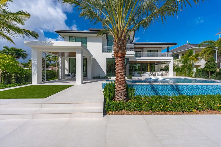Front exterior of a new home in , Fort Lauderdale, FL, highlighting curb appeal (Image 2).