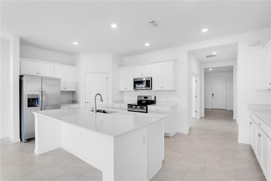 Furnished interior view inside a new home in Rye Ranch, Parrish (Image 7).