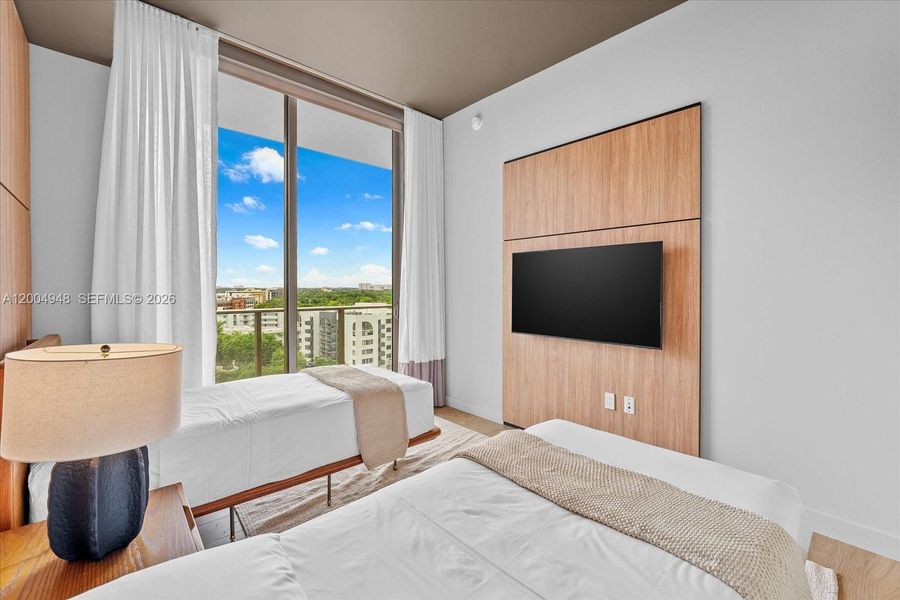 Furnished interior view inside a new home in , Miami (Image 14).