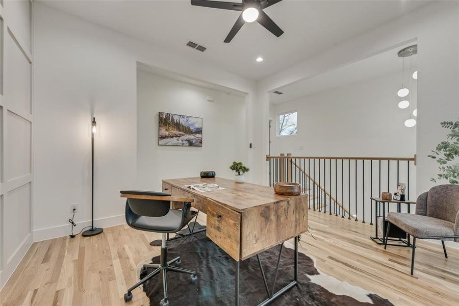 Furnished interior view inside a new home in , Dallas (Image 37).