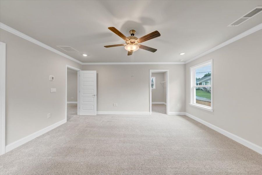 Spacious, unfurnished interior of a new home in Scarlett Place, Bowdon (Image 32).