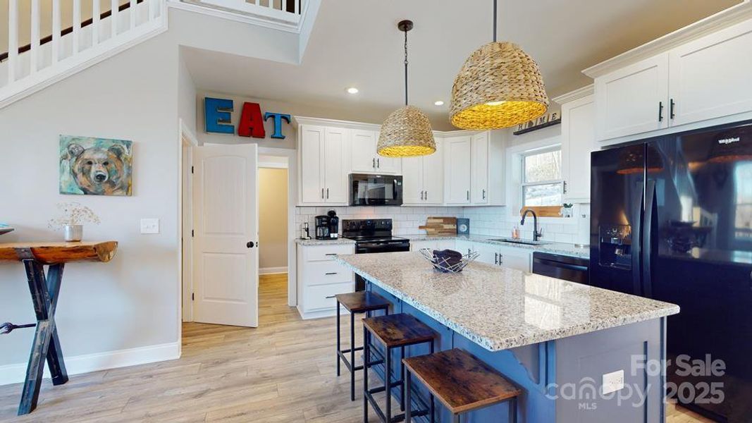 Furnished interior view inside a new home in , Bryson City (Image 6).