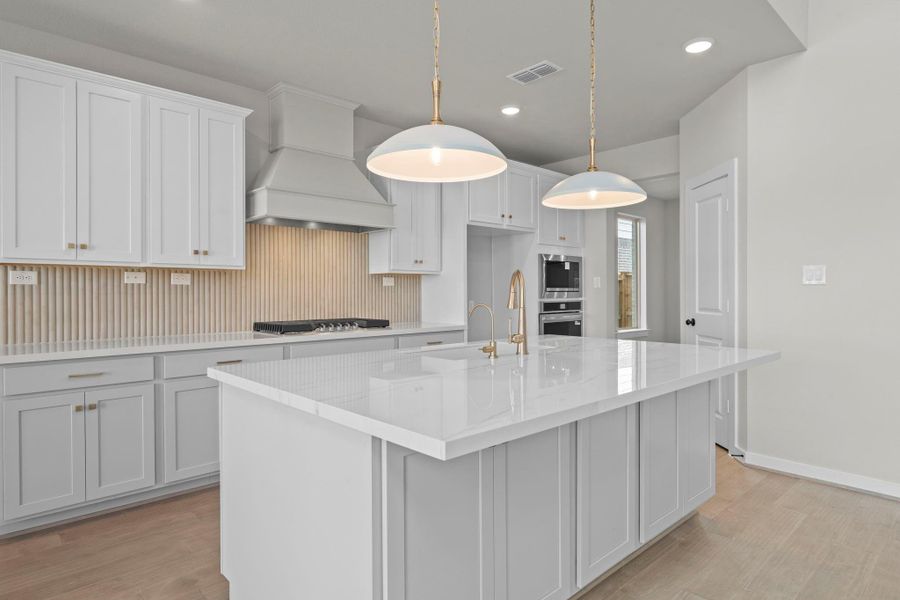 Furnished interior view inside a new home in Sienna 45', 50', Missouri City (Image 9).