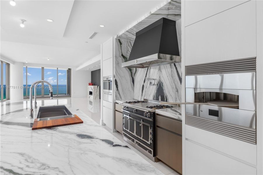 Furnished interior view inside a new home in , Sunny Isles Beach (Image 11).