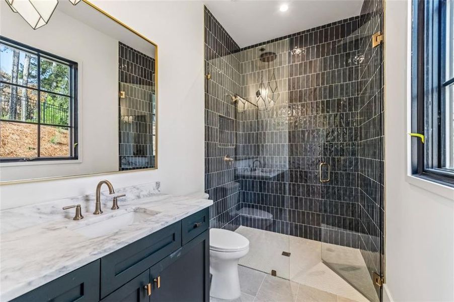 Furnished interior view inside a new home in , Atlanta (Image 7).