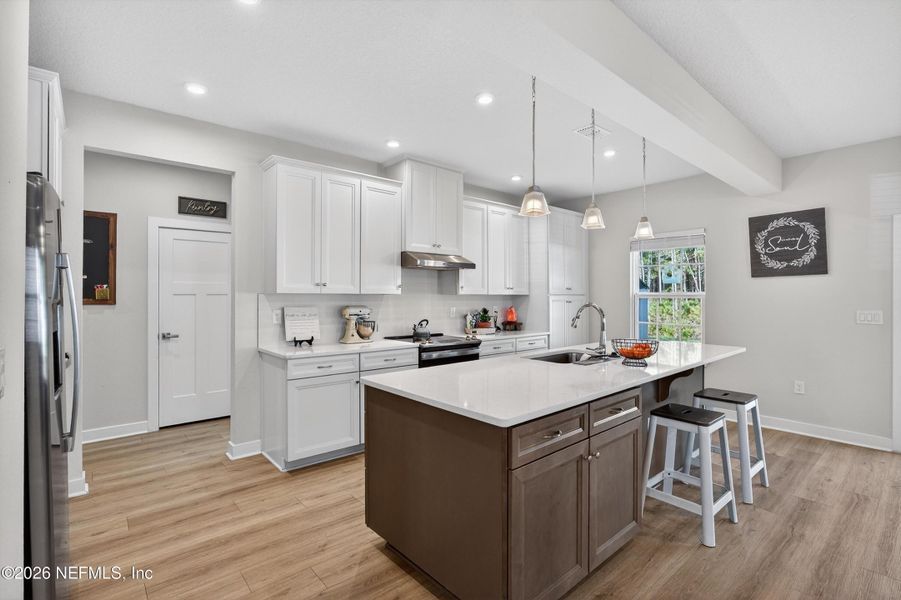 Furnished interior view inside a new home in Terra Pines, St. Augustine (Image 11).