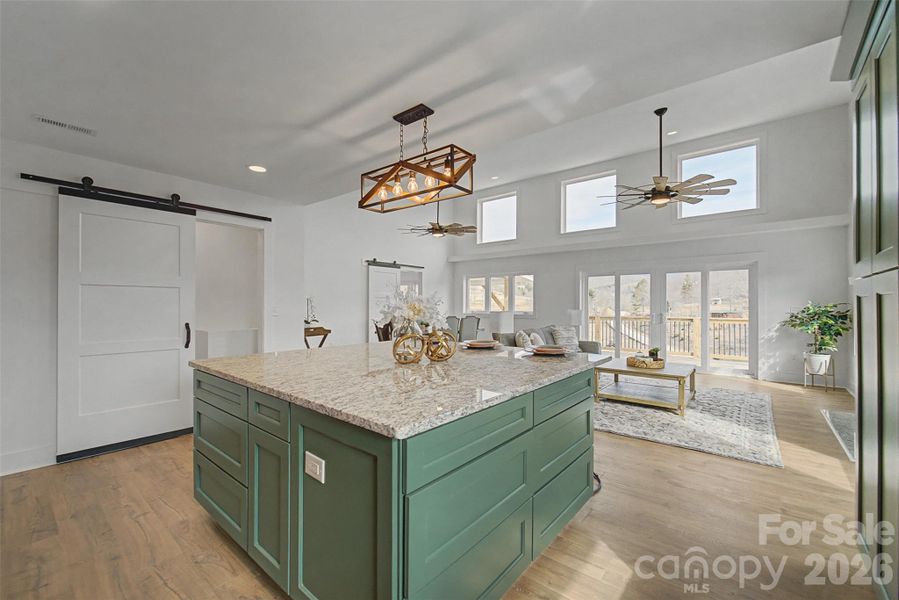 Furnished interior view inside a new home in , Tuckasegee (Image 12).