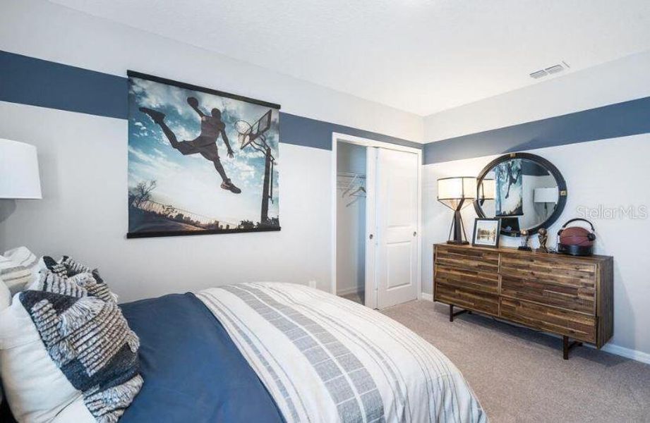 Furnished interior view inside a new home in Waterstone, Groveland (Image 12). Furnished interior view inside a new home in Waterstone, Groveland (Image 12).