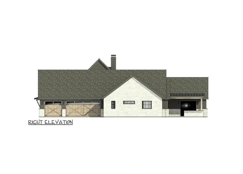 Exterior rendering of this home design in , Rome, GA (Image 10). Exterior rendering of this home design in , Rome, GA (Image 10).