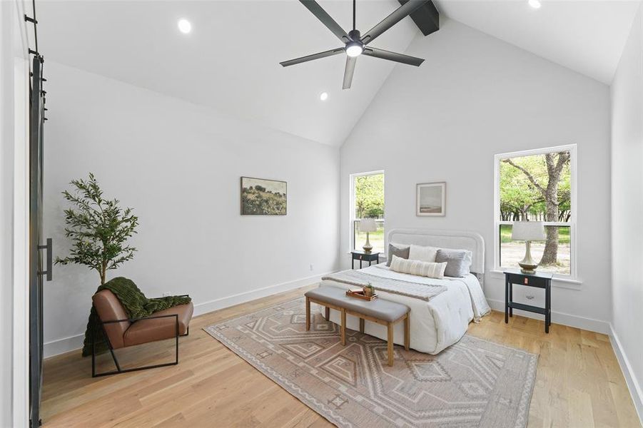 Furnished interior view inside a new home in , Weatherford (Image 17).