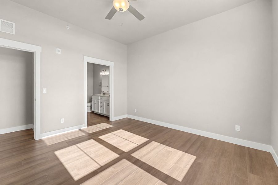 Representative unfurnished interior of a home built from the The Stanford by Landmark Homes in Highlands at Fox Hill, Longmont (Image 13). Representative unfurnished interior of a home built from the The Stanford by Landmark Homes in Highlands at Fox Hill, Longmont (Image 13).