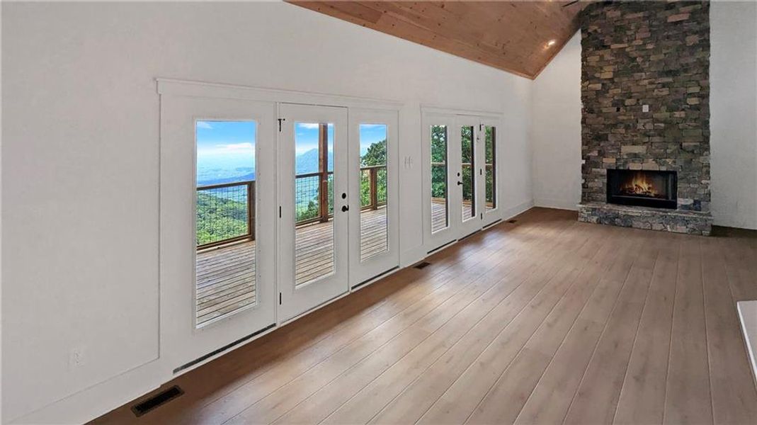 Spacious, unfurnished interior of a new home in , Jasper (Image 11).