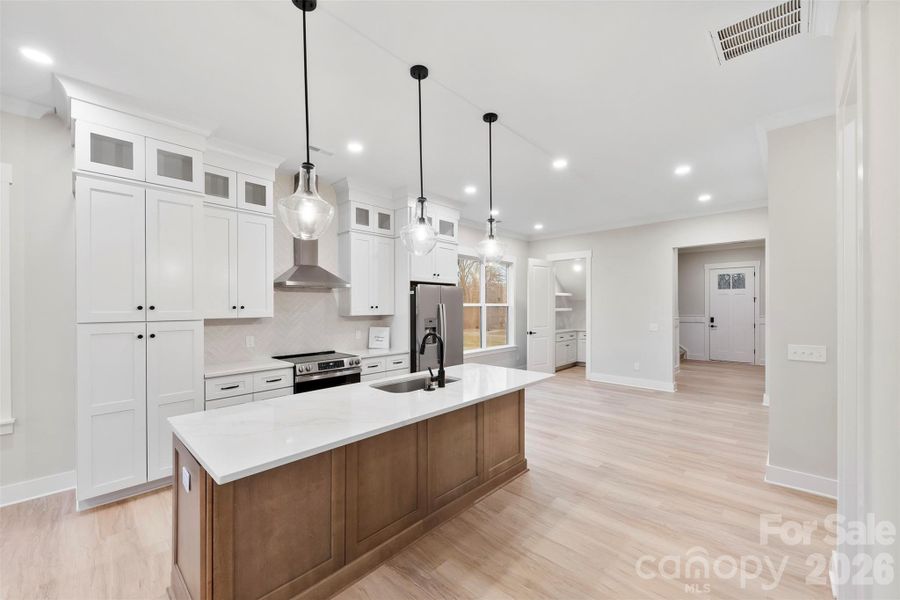 Furnished interior view inside a new home in , Troutman (Image 5).