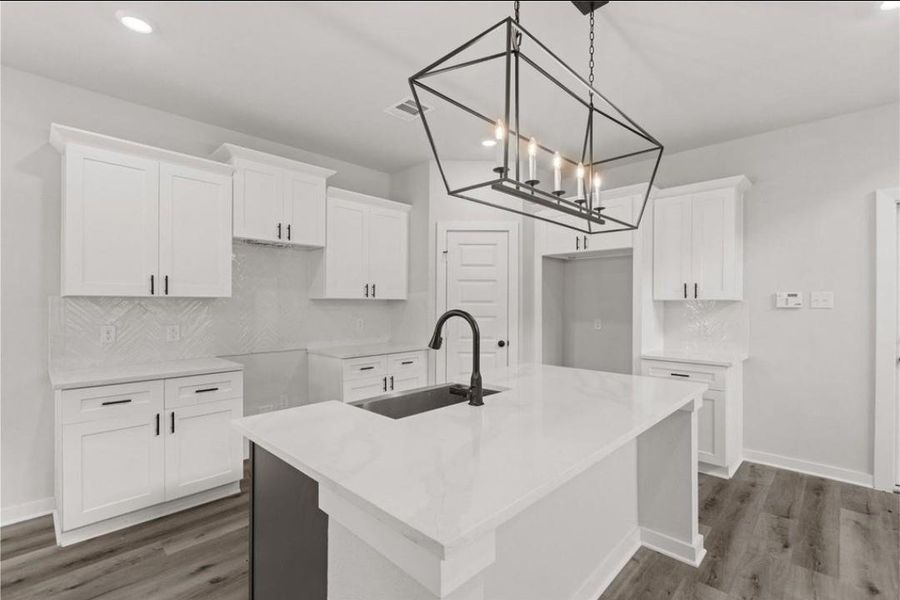Furnished interior view inside a new home in Crosby Farms, Crosby (Image 6).