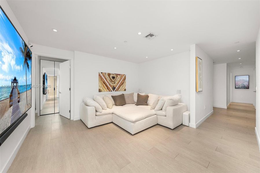 Furnished interior view inside a new home in , Miami Beach (Image 50).
