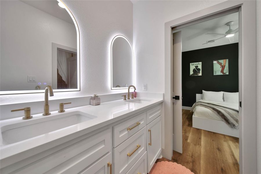 Furnished interior view inside a new home in , Splendora (Image 14).