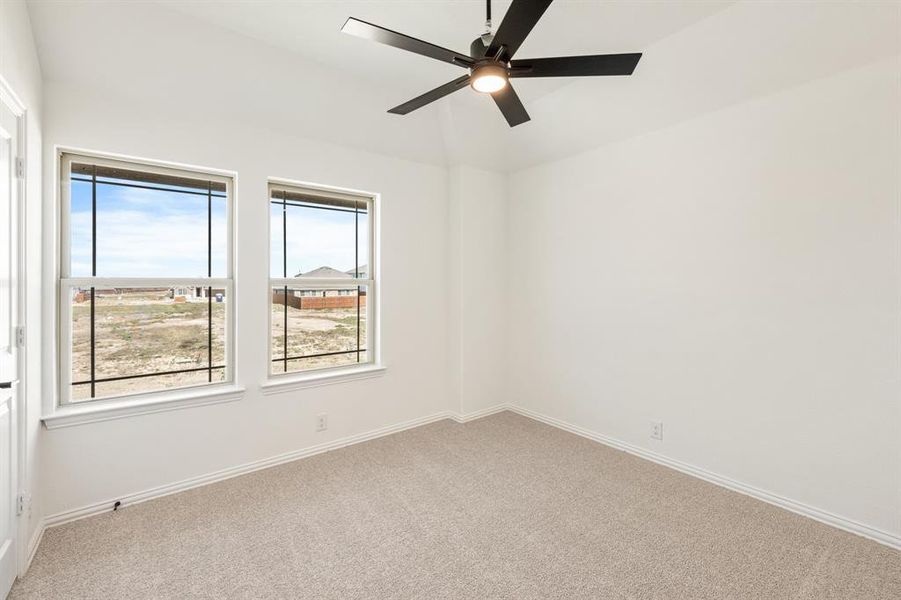 Spacious, unfurnished interior of a new home in Star Ranch Classic 50, Godley (Image 29). Spacious, unfurnished interior of a new home in Star Ranch Classic 50, Godley (Image 29).