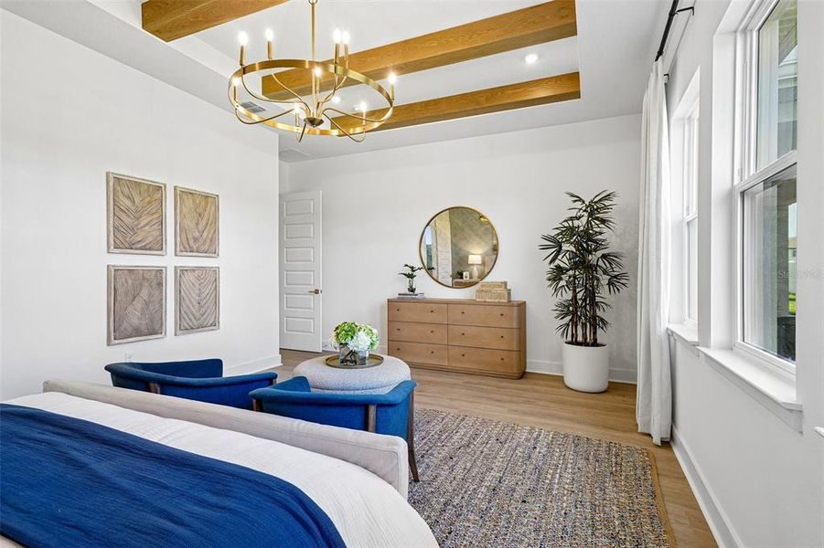 Furnished interior view inside a new home in Northlake at Ovation, Winter Garden (Image 16).