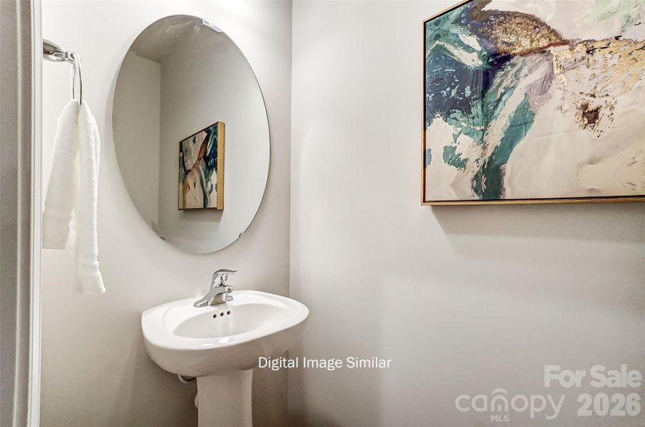 Close-up of interior finishes inside a home in Bailey Run, Charlotte (Image 20).