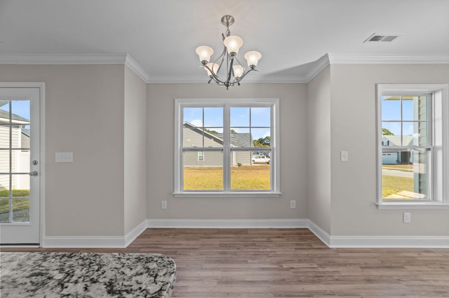 Spacious, unfurnished interior of a new home in Arbor Hills South, Greenville (Image 25).