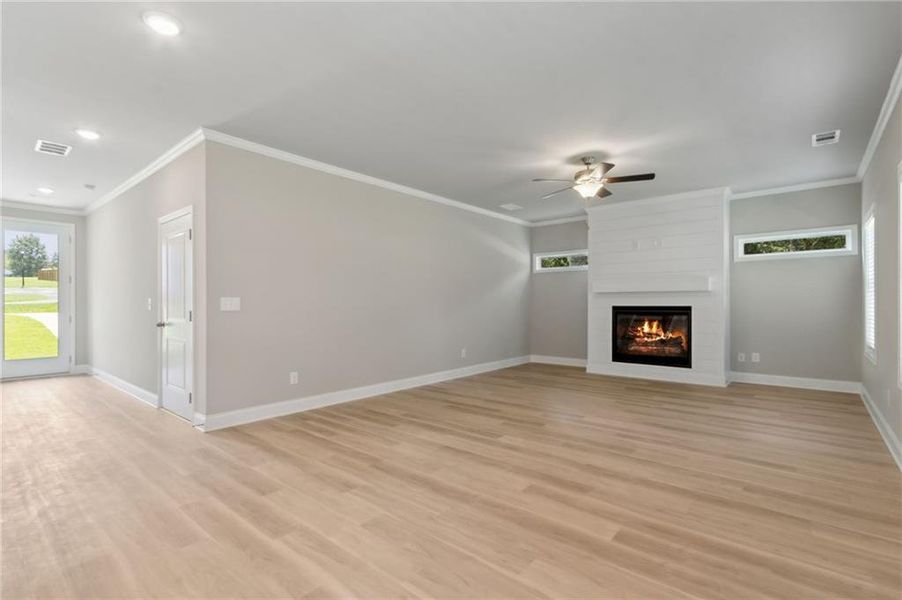 Spacious, unfurnished interior of a new home in , Hoschton (Image 34). Spacious, unfurnished interior of a new home in , Hoschton (Image 34).