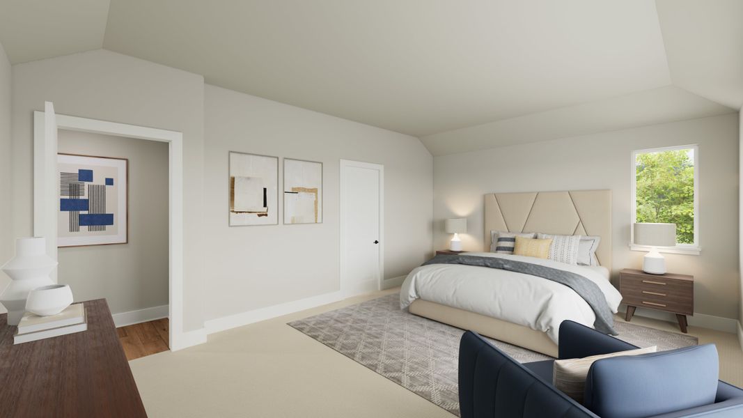 Representative furnished interior of a home built from the Laurel by Tri Pointe Homes in Landmark, Denton (Image 11). Representative furnished interior of a home built from the Laurel by Tri Pointe Homes in Landmark, Denton (Image 11).