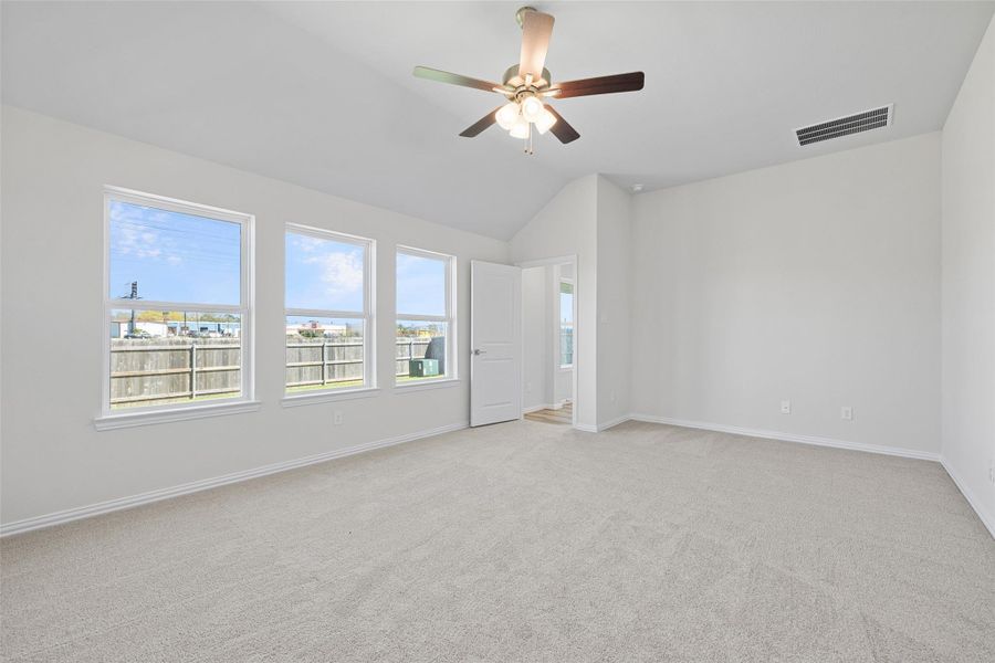 Spacious, unfurnished interior of a new home in Coastal Point, League City (Image 19). Spacious, unfurnished interior of a new home in Coastal Point, League City (Image 19).