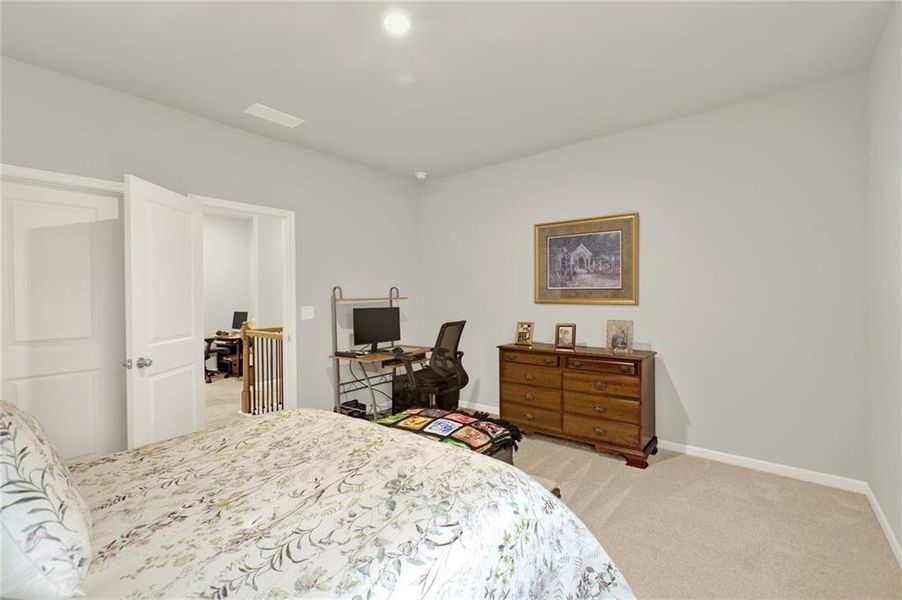 Furnished interior view inside a new home in , Flowery Branch (Image 35).