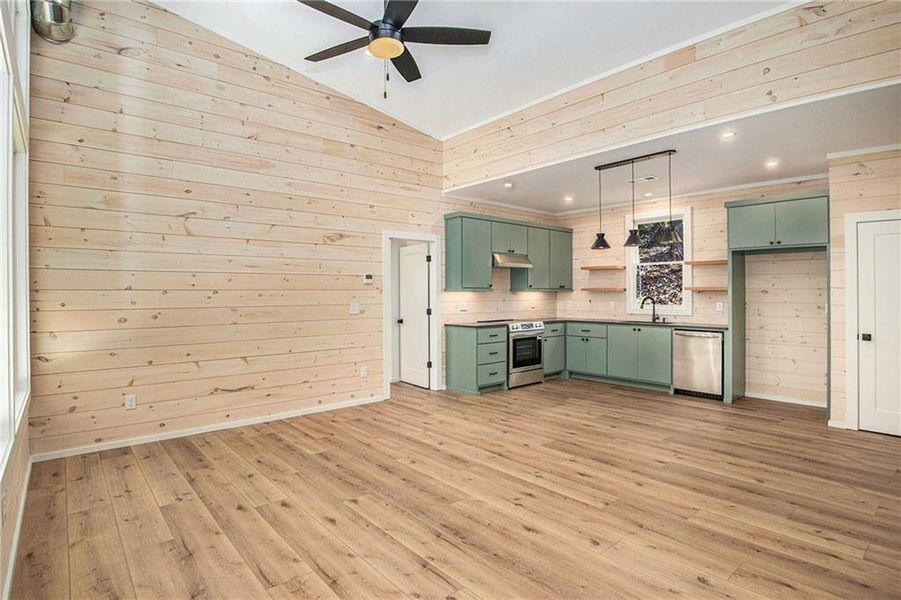 Furnished interior view inside a new home in , Clayton (Image 8).