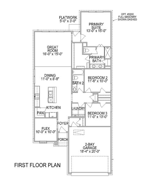 2D floor plan layout of this home in The Cove at Mason Woods, Cypress, TX (Image 5). 2D floor plan layout of this home in The Cove at Mason Woods, Cypress, TX (Image 5).