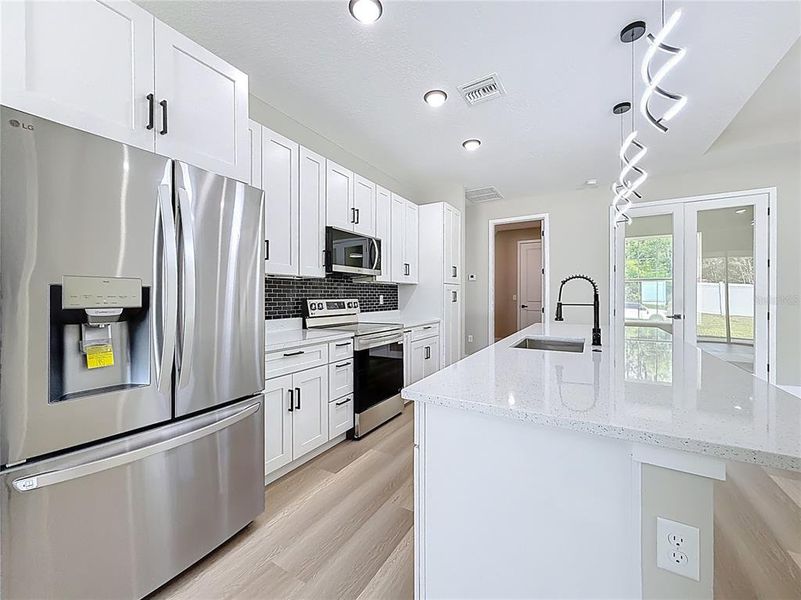 Furnished interior view inside a new home in , Citrus Springs (Image 10).