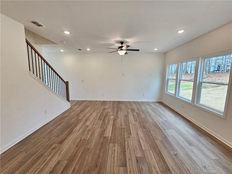 Spacious, unfurnished interior of a new home in The Estates at Casteel, Bethlehem (Image 26).