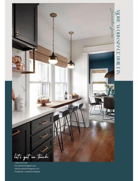 Furnished interior view inside a new home in , Galveston (Image 5). Furnished interior view inside a new home in , Galveston (Image 5).