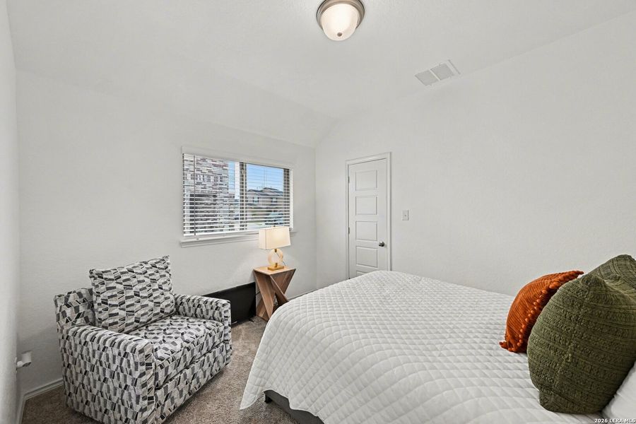Furnished interior view inside a new home in The Parklands, Schertz (Image 12).