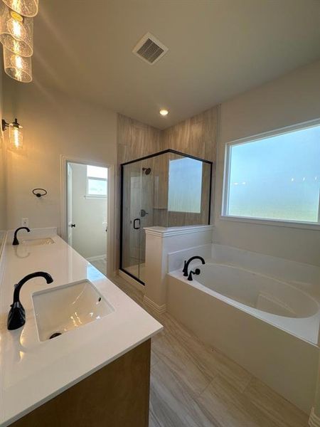Furnished interior view inside a new home in Terra Escalante, Blue Ridge (Image 10).
