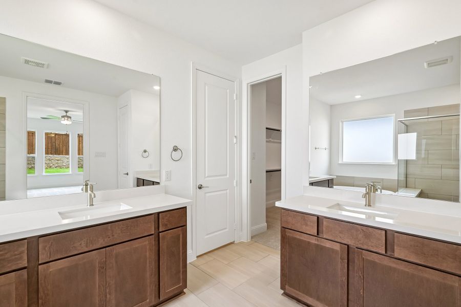Furnished interior view inside a new home in The Ranch at Uptown Celina, Celina (Image 14).