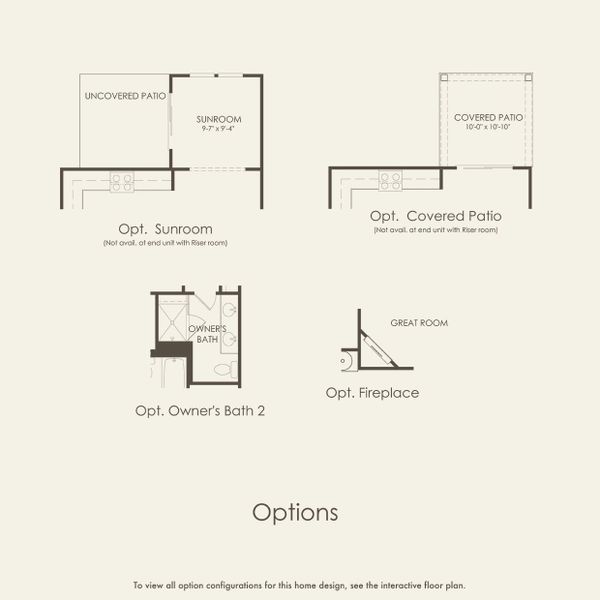 2D floor plan layout for the Hemingway by Pulte Homes in Adam's Preserve, Fairview, TN (Image 5).