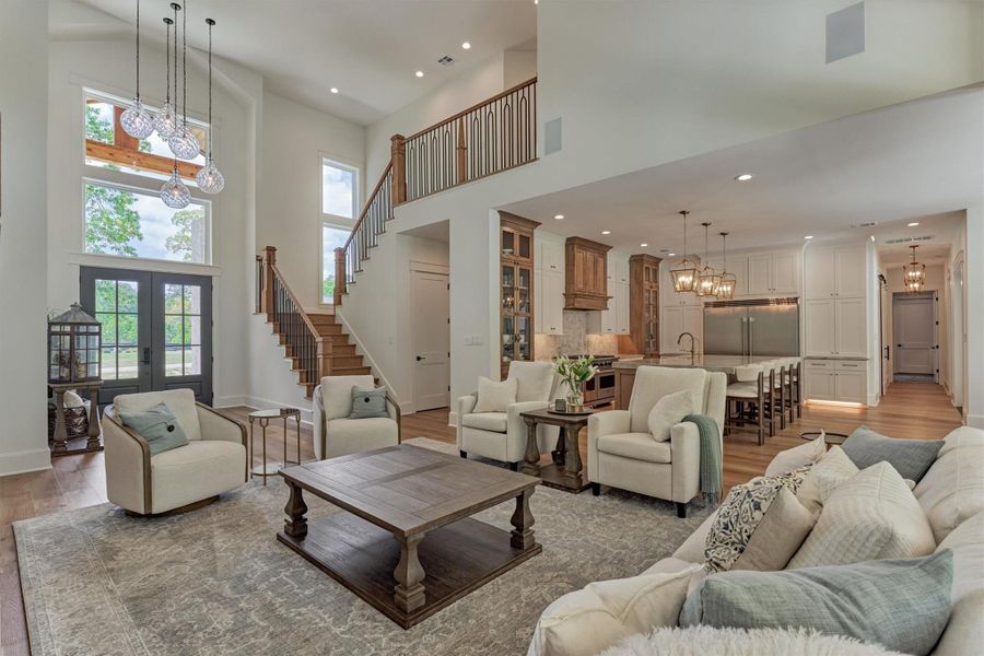 Furnished interior view inside a new home in , Montgomery (Image 10).
